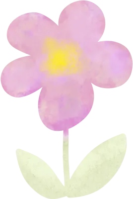 수채화 꽃