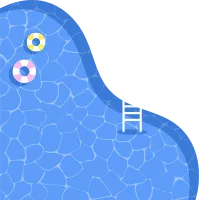 수영장 일러스트