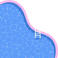 수영장 일러스트
