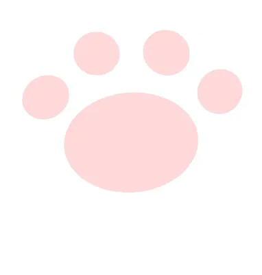 귀여운 고양이 발바닥