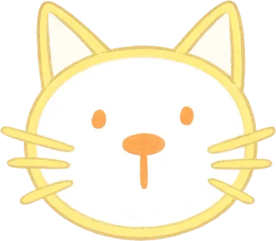 귀여운 고양이 얼굴