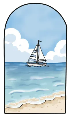 여름휴가와 여름바다