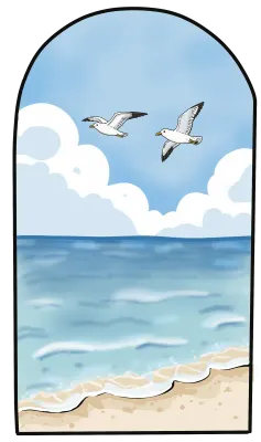 여름휴가와 여름바다