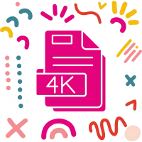 4k Icon