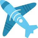 Smart Airplane Icon