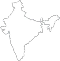 india map monoline Suitable for posters and web icons