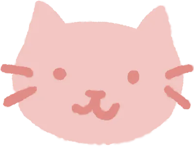 귀여운 고양이 얼굴