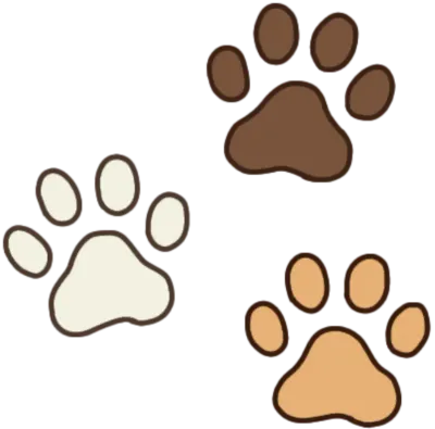 귀여운 강아지 발바닥, 강아지 발도장, 반려동물 발바닥 세트