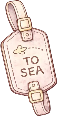 Cute pastel kawaii travel stickers, hand-drawn cozy aesthetic PNG collection