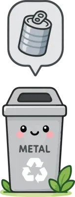 Metal Bin