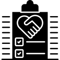 Handshake Vector Element Icon Design