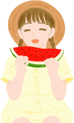 수박과 어린이