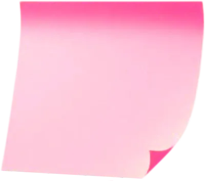 핑크 포스트잇
