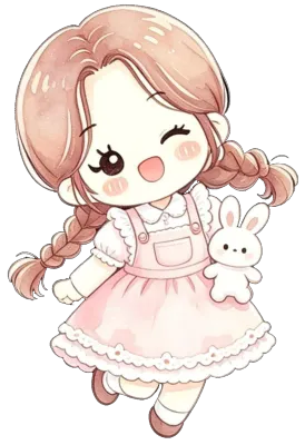 Girl cute good emotion