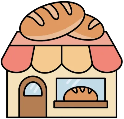 빵집 일러스트