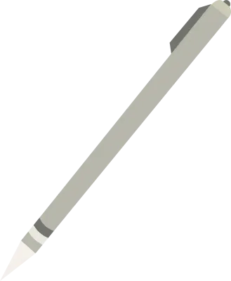 Back to school Wooden Pencil Illustration