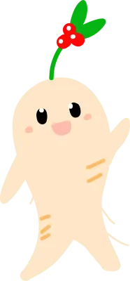 귀여운 인삼 캐릭터 건강식품 복날 삼계탕 일러스트 PNG