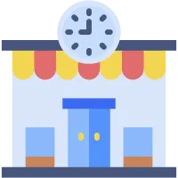Clock Shop Icon for Watches Time Repairs  Wall Clocks