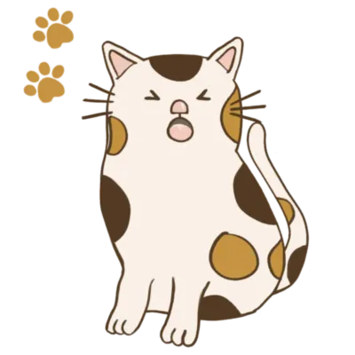 Happy Calico Cat