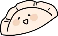 꼬물 만두 스티커
