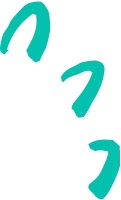 冷や汗マーク手描きのあしらい