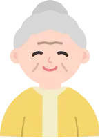 할머니 미소