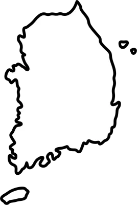 대한민국지도