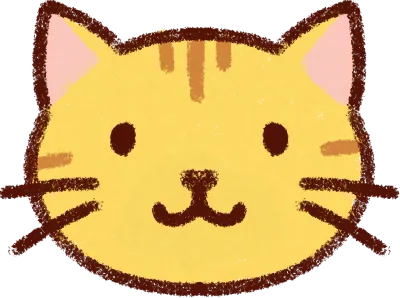 귀여운 고양이 얼굴