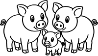 돼지 가족