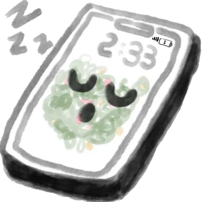 귀여운 스마트폰