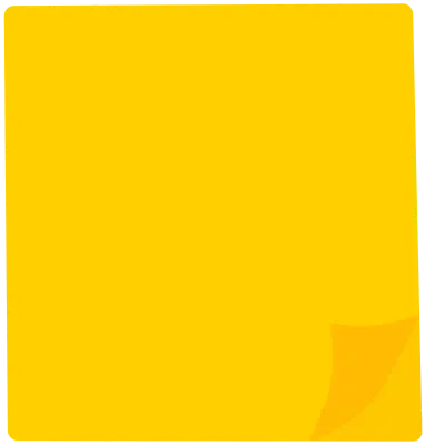 노란색 포스트잇