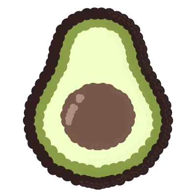 뜨개 아보카도