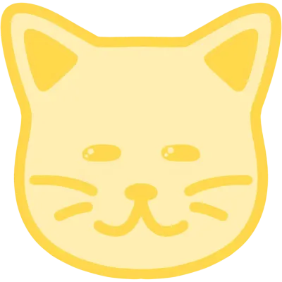 귀여운 고양이 얼굴