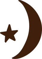 moon and star