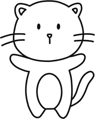 귀여운 고양이 캐릭터