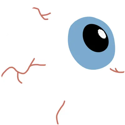 Blue eye