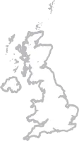 united kingdom map monoline Suitable for posters and web icons