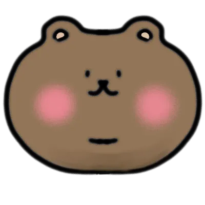 귀여운 곰 캐릭터