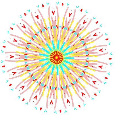 Firework Mandala