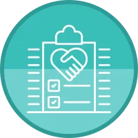 Handshake Vector Element Icon Design