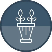 Plant Icon Vector Element