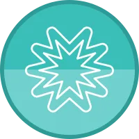 Explosion Icon Vector Element