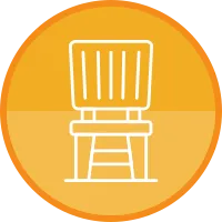 Chair Icon Vector Element