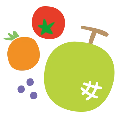 귀여운 손그림 과일 모음