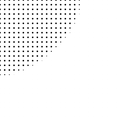 Halftone Dot Corner and Border