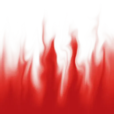 Red Fire Produces Glowing Smoke Effect