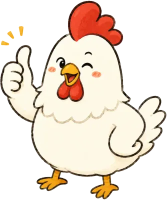 행복한 닭