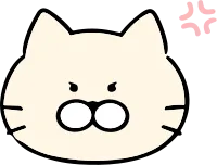 귀여운 고양이 표정