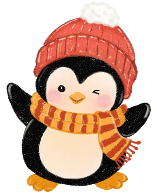 Cute Little Baby Penguin