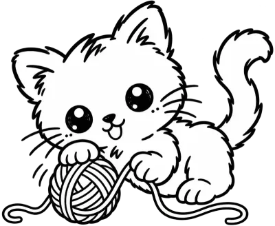 털실 고양이